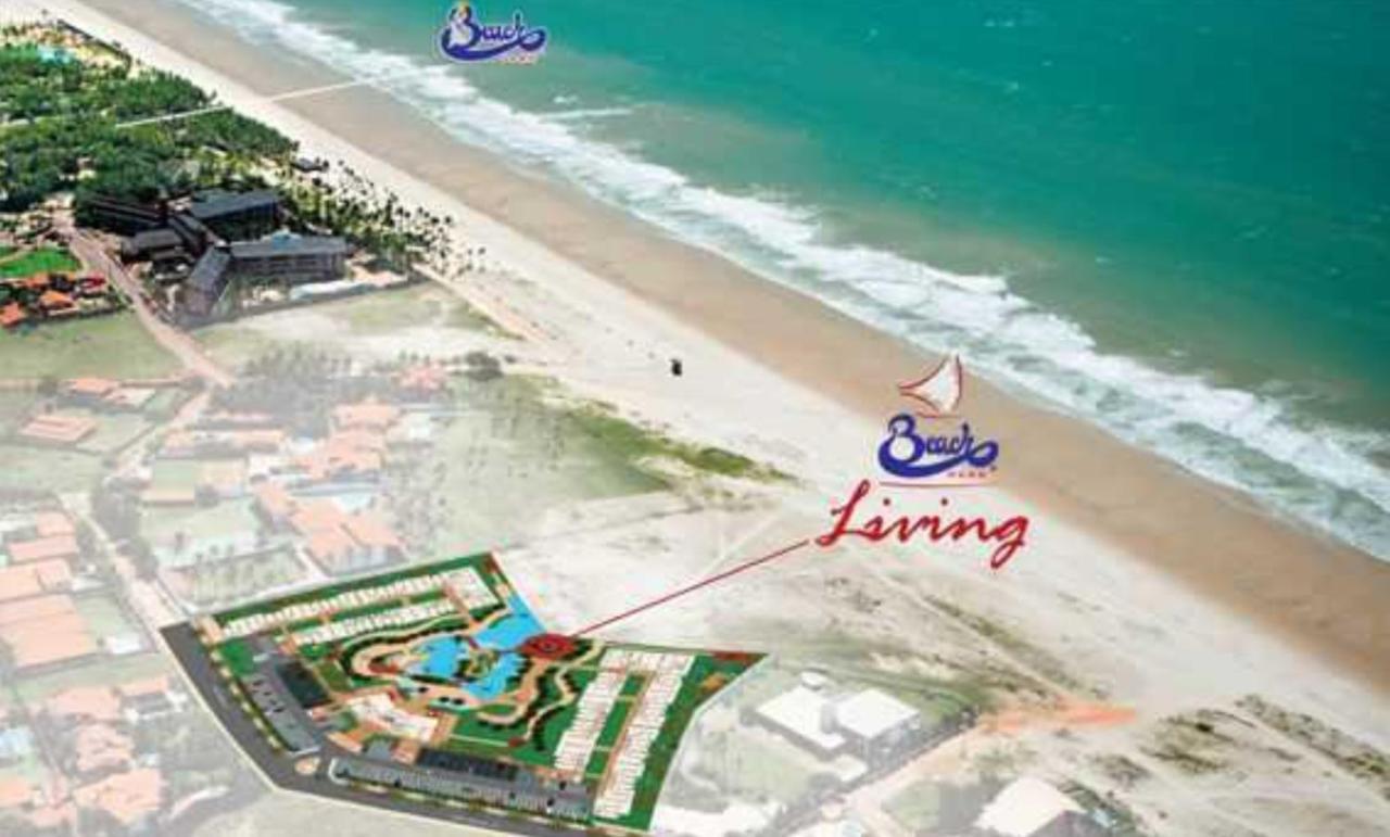 Beach Living - Porto Das Dunas - Ap Terreo 300M Beach Park Pe Na Areia Aquiraz Exterior foto
